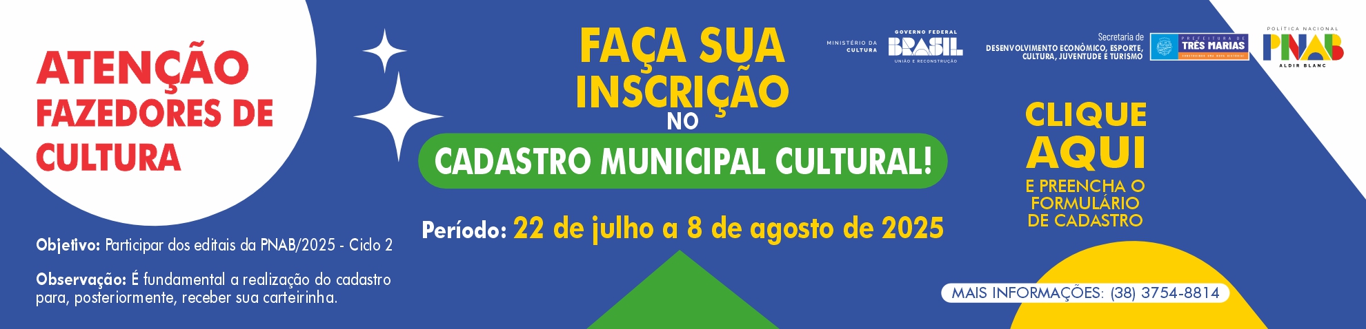 Cadastro Municipal Cultural 2025